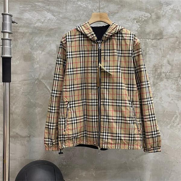 カーキ格子柄フルプリント 秋冬大人気定番 バーバリー コピー パーカー スーパーコピークオリティ Burberry