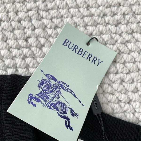 2025秋冬 白色ロゴアクセント 秋冬定番愛用 バーバリー スーパーコピー クルーネックニット Burberry 日常使い万能