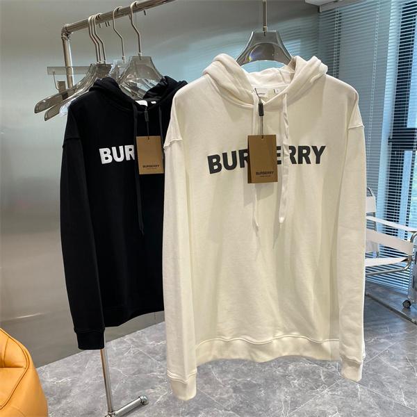  Burberry 黒白 2 色展開 秋冬定番愛用 バーバリー スーパーコピー パーカー クオリティ 季節限定モデル