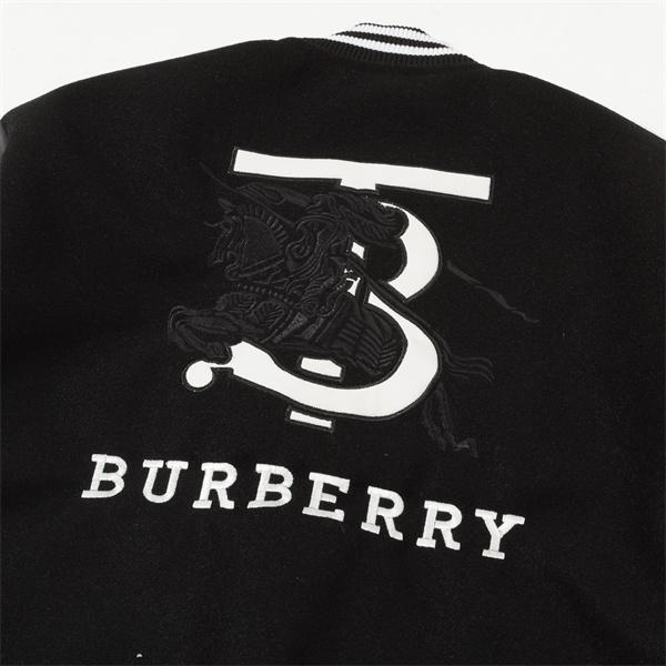 黒色レザーアクセント 秋冬特選ファッション バーバリー コピー ブルマンジャケット デザイナー風 Burberry