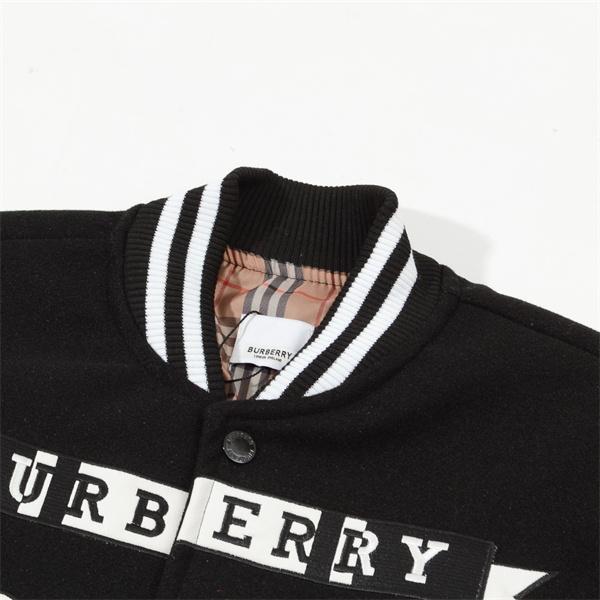 黒色レザーアクセント 秋冬特選ファッション バーバリー コピー ブルマンジャケット デザイナー風 Burberry