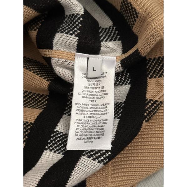 カーキロゴアクセント 秋冬大人気注目 バーバリー 偽物 パーカーニット クオリティ Burberry 2025AW注目