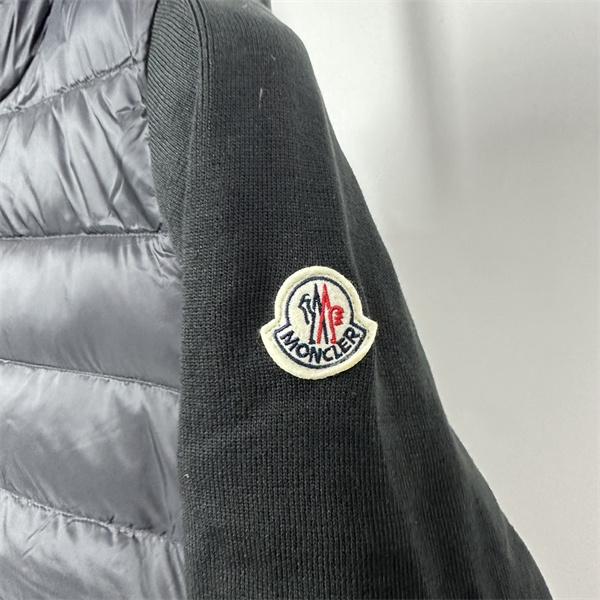 2025秋冬 ホワイト 上品さ抜群 保温性優秀 モンクレール スーパーコピー ニット袖ダウンジャケット Moncler 
