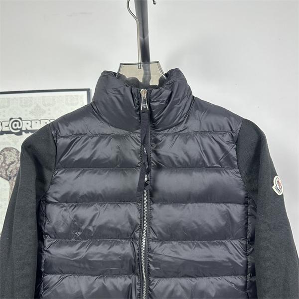 2025秋冬 ホワイト 上品さ抜群 保温性優秀 モンクレール スーパーコピー ニット袖ダウンジャケット Moncler 