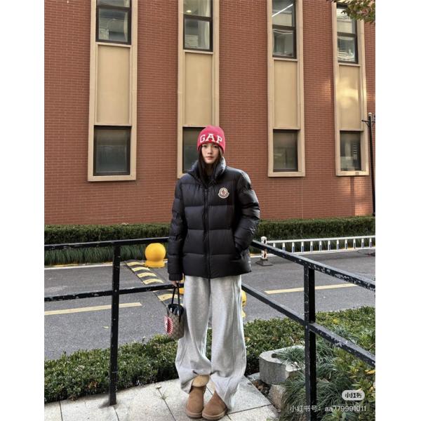 Moncler 朝夕防寒ブラック落ち着き 温かさ満点 日常使い最適 モンクレール スーパーコピー ダウンジャケット