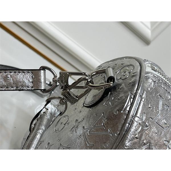 シルバー 圧紋 スピーディ型 ルイヴィトン コピー ハンドバッグ 季節限定モデル Louis Vuitton 年末年始