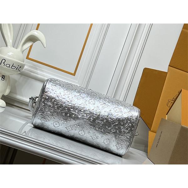 シルバー 圧紋 スピーディ型 ルイヴィトン コピー ハンドバッグ 季節限定モデル Louis Vuitton 年末年始