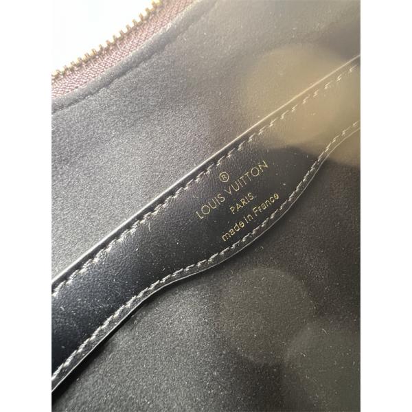 Louis Vuitton 2025秋冬 ブラウン グリッター チェーンアクセント ルイヴィトン 偽物 ショルダーバッグ