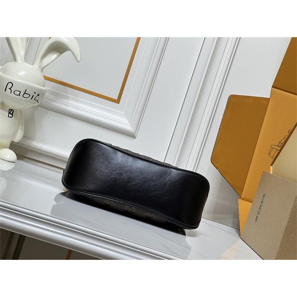 Louis Vuitton 2025秋冬 ブラウン グリッター チェーンアクセント ルイヴィトン 偽物 ショルダーバッグ