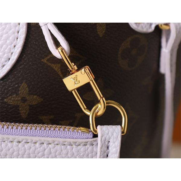 Louis Vuitton 冬のロマンス ライトピンク コントラストデザイン 2 ウェイ仕様 ルイヴィトン 偽物 トートバッグ