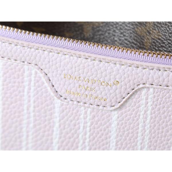 Louis Vuitton 冬のロマンス ライトピンク コントラストデザイン 2 ウェイ仕様 ルイヴィトン 偽物 トートバッグ