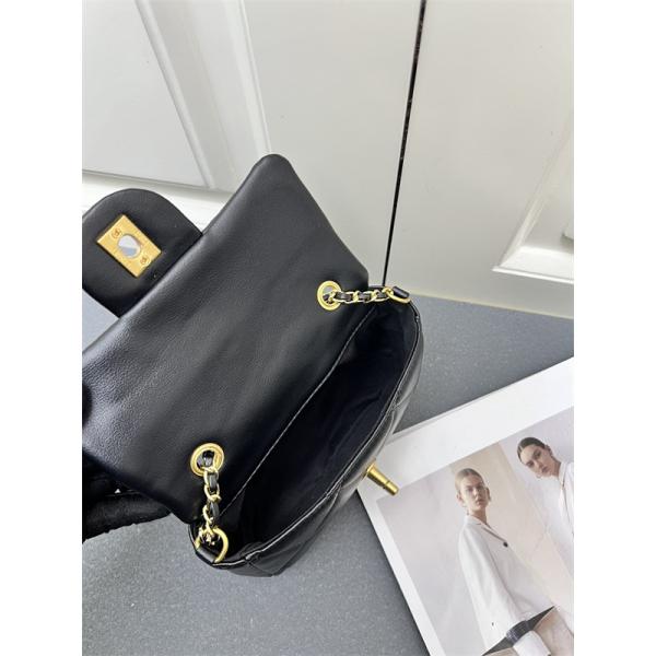 ブラック ダイヤ柄縫製 2 ウェイ仕様 シャネル スーパーコピー トートバッグ Chanel 2025秋冬