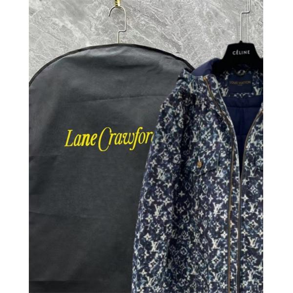 2025秋冬人気 高保温 激安通販限定 Louis Vuitton ルイヴィトン コピー モノグラム デニム ダウンジャケット 防寒デザイン