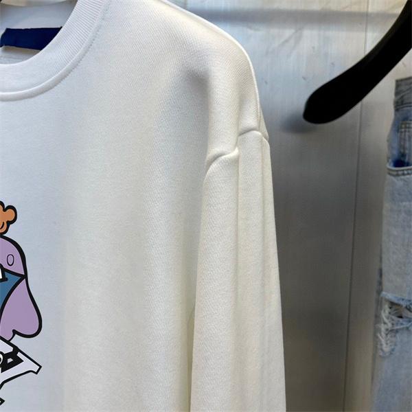 新作トレンド 個性派カラー 優良品質 Louis Vuitton ルイヴィトン スーパーコピー グラフィック ホワイト パーカー