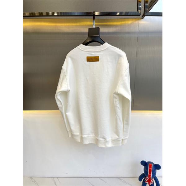 カジュアル人気 個性派プリント Louis Vuitton ルイヴィトン スーパーコピー ブラック キャラクター パーカー