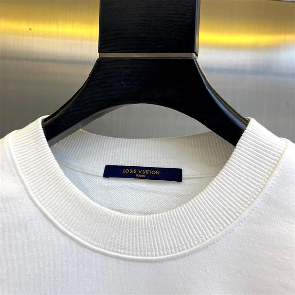 カジュアル人気 個性派プリント Louis Vuitton ルイヴィトン スーパーコピー ブラック キャラクター パーカー