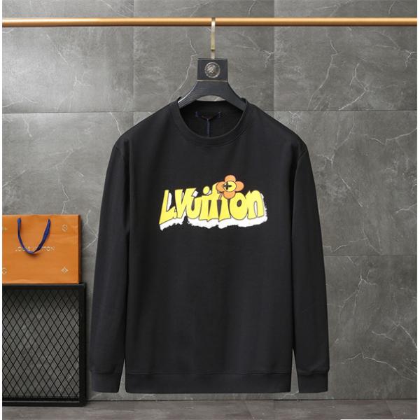 Louis Vuitton ルイヴィトン コピー ブラック ロゴパーカー 通販限定 2025秋冬人気 防寒トレンド 高級感