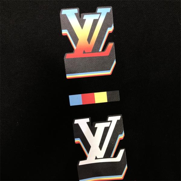 2025秋冬人気 モード感漂う 高級通販限定 ブラックカラーロゴ Louis Vuitton ルイヴィトン コピー パーカー