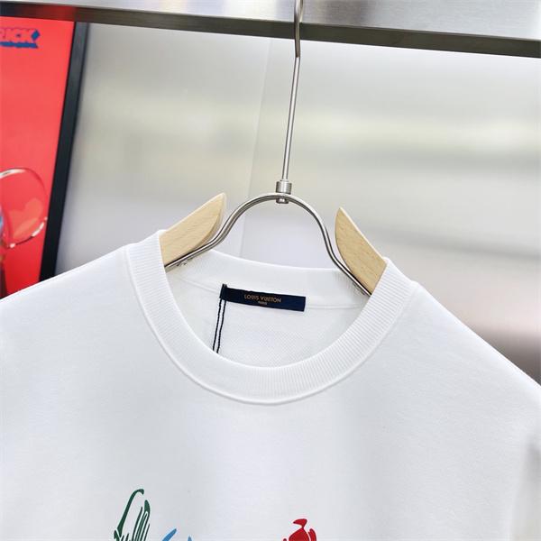  Louis Vuitton ルイヴィトン スーパーコピー パーカー 秋冬新作 暖かトレンド 高品質 ホワイトカラフルロゴ