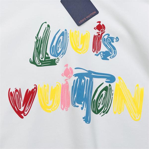  Louis Vuitton ルイヴィトン スーパーコピー パーカー 秋冬新作 暖かトレンド 高品質 ホワイトカラフルロゴ