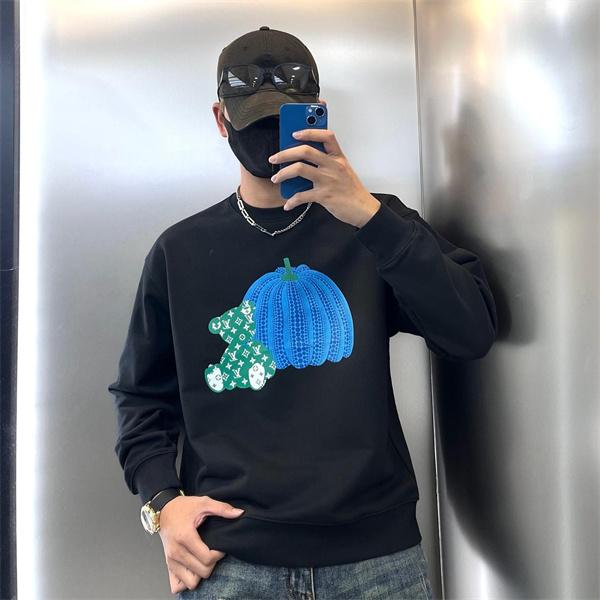 2025秋冬限定 モード感溢れる ブラック立体デザイン Louis Vuitton ルイヴィトン コピー パーカー