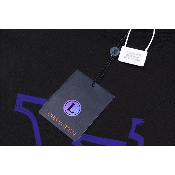 2025秋冬人気 高級感漂う ホワイトビッグロゴ Louis Vuitton ルイヴィトン スーパーコピー パーカー