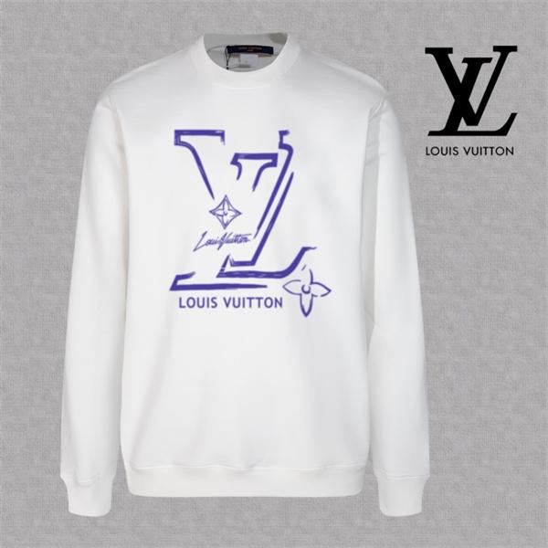 2025秋冬人気 高級感漂う ホワイトビッグロゴ Louis Vuitton ルイヴィトン スーパーコピー パーカー