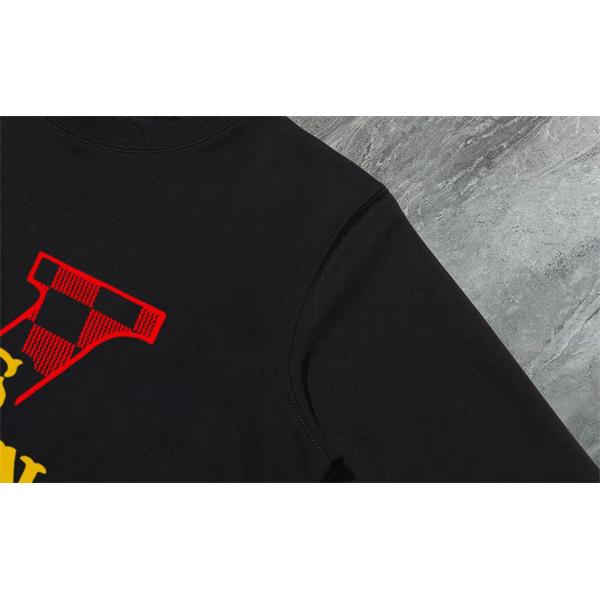 Louis Vuitton ルイヴィトン コピー パーカー 秋冬注目 モード系デザイン ブラックレターロゴ