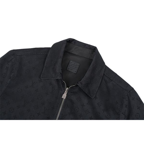  Louis Vuitton ルイヴィトン 偽物 ジャケット 売れ筋おすすめモデル 上品シルエット 高品質 ブラックシンプルデザイン