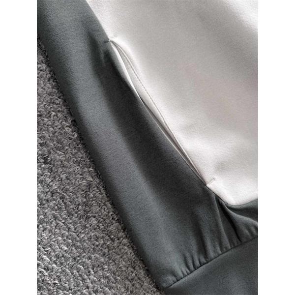 2025秋冬注目 スポーティスタイル グレーブラックコンビ Louis Vuitton ルイヴィトン コピー ジャケット