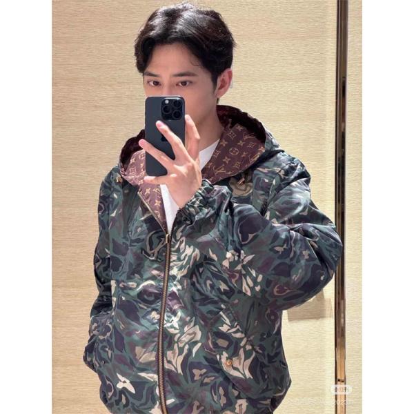Louis Vuitton ルイヴィトン スーパーコピー ジャケット 秋冬新作 個性派カモフラ 高品質 ミリタリースタイル