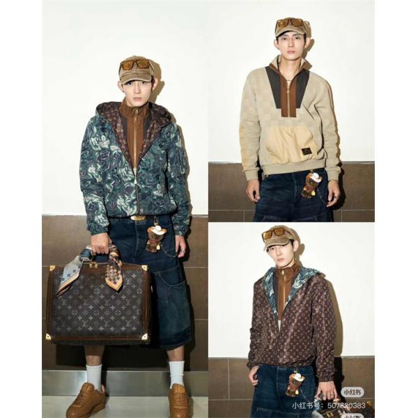 Louis Vuitton ルイヴィトン スーパーコピー ジャケット 秋冬新作 個性派カモフラ 高品質 ミリタリースタイル