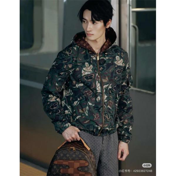 Louis Vuitton ルイヴィトン スーパーコピー ジャケット 秋冬新作 個性派カモフラ 高品質 ミリタリースタイル