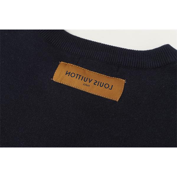 Louis Vuitton ルイヴィトン 偽物 ニット 着回し抜群の新デザイン モノグラムスタイル ブラック＆ホワイト