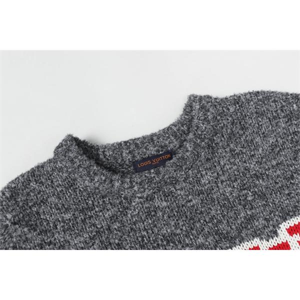 秋冬新作 カジュアルスタイル オリーブグリーン Louis Vuitton ルイヴィトン スーパーコピー ニット