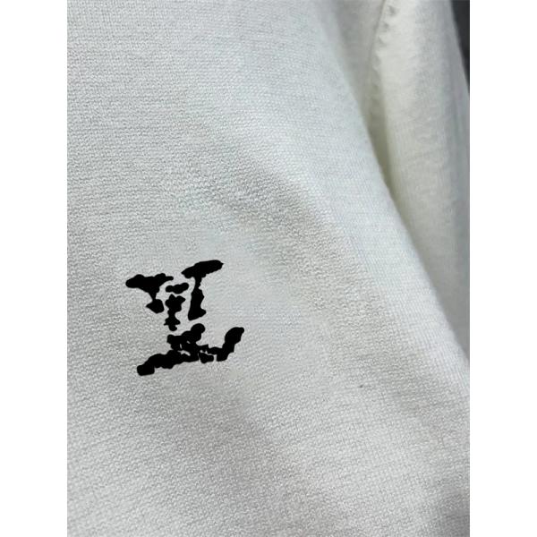 秋冬新作 ベーシックスタイル ブラック＆ホワイト Louis Vuitton ルイヴィトン スーパーコピー ニット