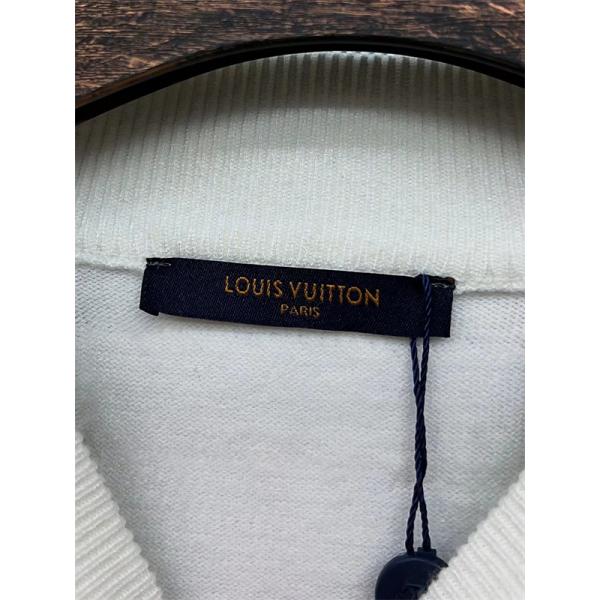 売れ筋おすすめモデル クラシックサークルロゴデザイン Louis Vuitton ルイヴィトン 偽物 ニット ブラック＆ホワイト