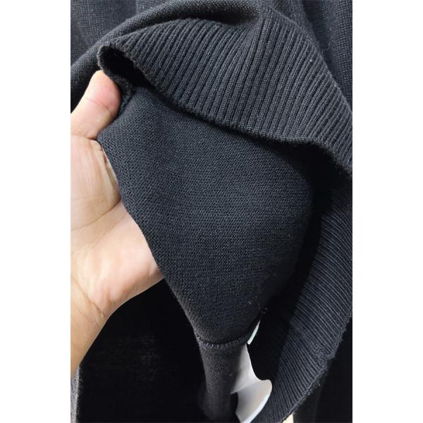  Louis Vuitton ルイヴィトン 偽物 ニット ブラック＆ホワイト 秋冬新作 カジュアルクラシック ロゴ刺繍