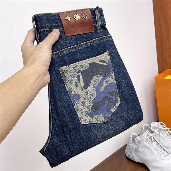 Louis Vuitton ルイヴィトン 偽物 デニムパンツ 秋冬トレンドモデル カモフラージュポケット 