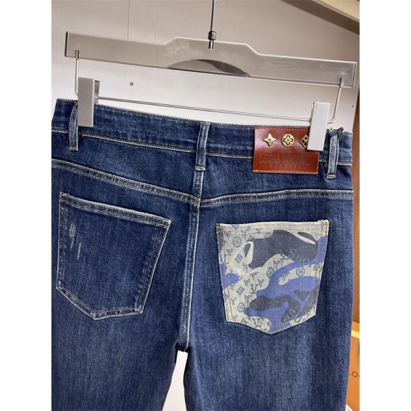 Louis Vuitton ルイヴィトン 偽物 デニムパンツ 秋冬トレンドモデル カモフラージュポケット 