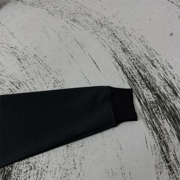 Chrome Hearts クロムハーツ 2025秋冬限定 ブラック クロスジップデザイン 偽物 パーカー 季節限定モデル