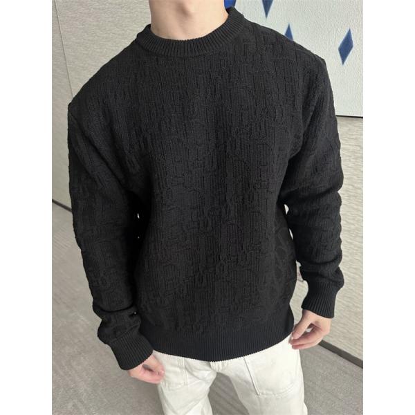 Dior ディオール 激安 ニット セーター ブラック 2025年秋冬 新作 高品質 シンプルデザイン
