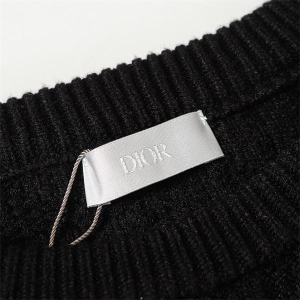 Dior ディオール 激安 ニット セーター ブラック 2025年秋冬 新作 高品質 シンプルデザイン