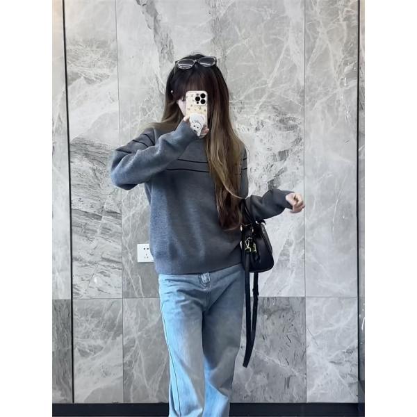 Dior ディオール 激安 2025年秋冬 新作 オブリーク 老花 ダブルフェイス カシミヤ ニット セーター 高品質