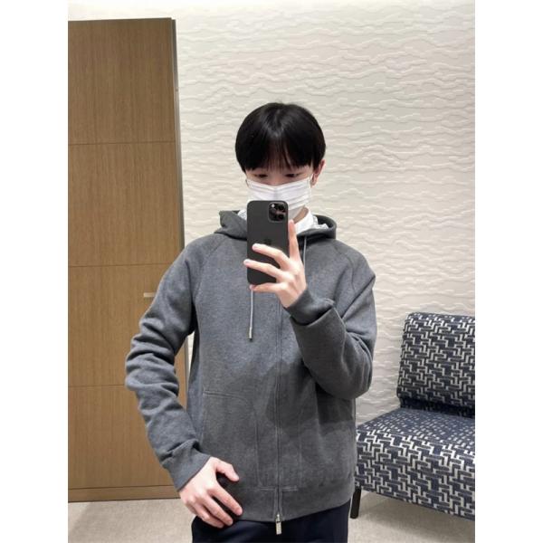 Dior ディオール 激安 2025年秋冬 新作 ダブルフェイス オブリーク 羊绒 ニット パーカー 高品質