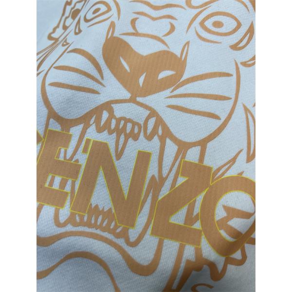 Kenzo ケンゾー 激安 タイガーロゴ スウェット トレーナー ホワイト 2025年秋冬 新作