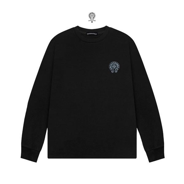 Chrome Hearts クロムハーツ 定番人気 ブラック ホースシューロゴデザイン 偽物 ウール インナー