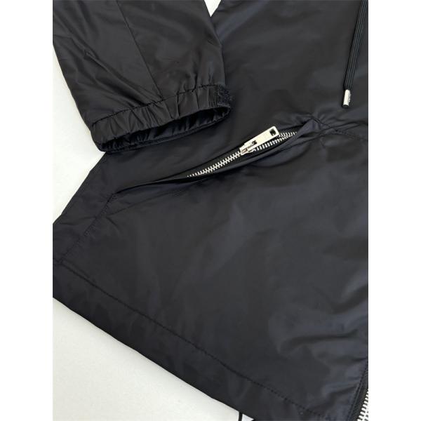 2025秋冬新作 ブラック シンプルデザイン 高品質 人気 コピー ナイロンジャケット Prada プラダ