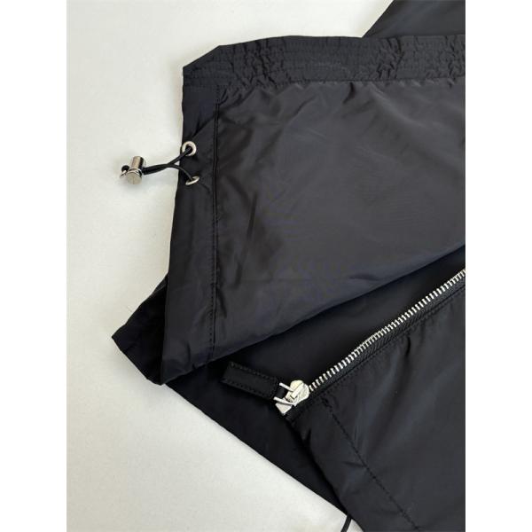 2025秋冬新作 ブラック シンプルデザイン 高品質 人気 コピー ナイロンジャケット Prada プラダ