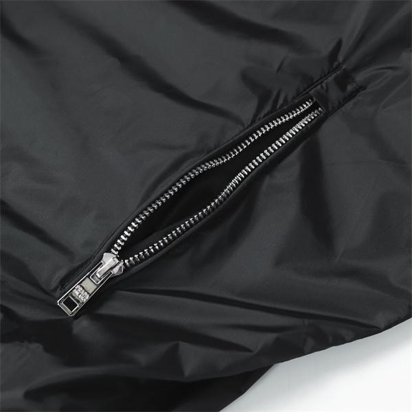 定番人気 ブラック フード付きデザイン 高品質 男女兼用 Prada プラダ 偽物 ナイロンブルゾン